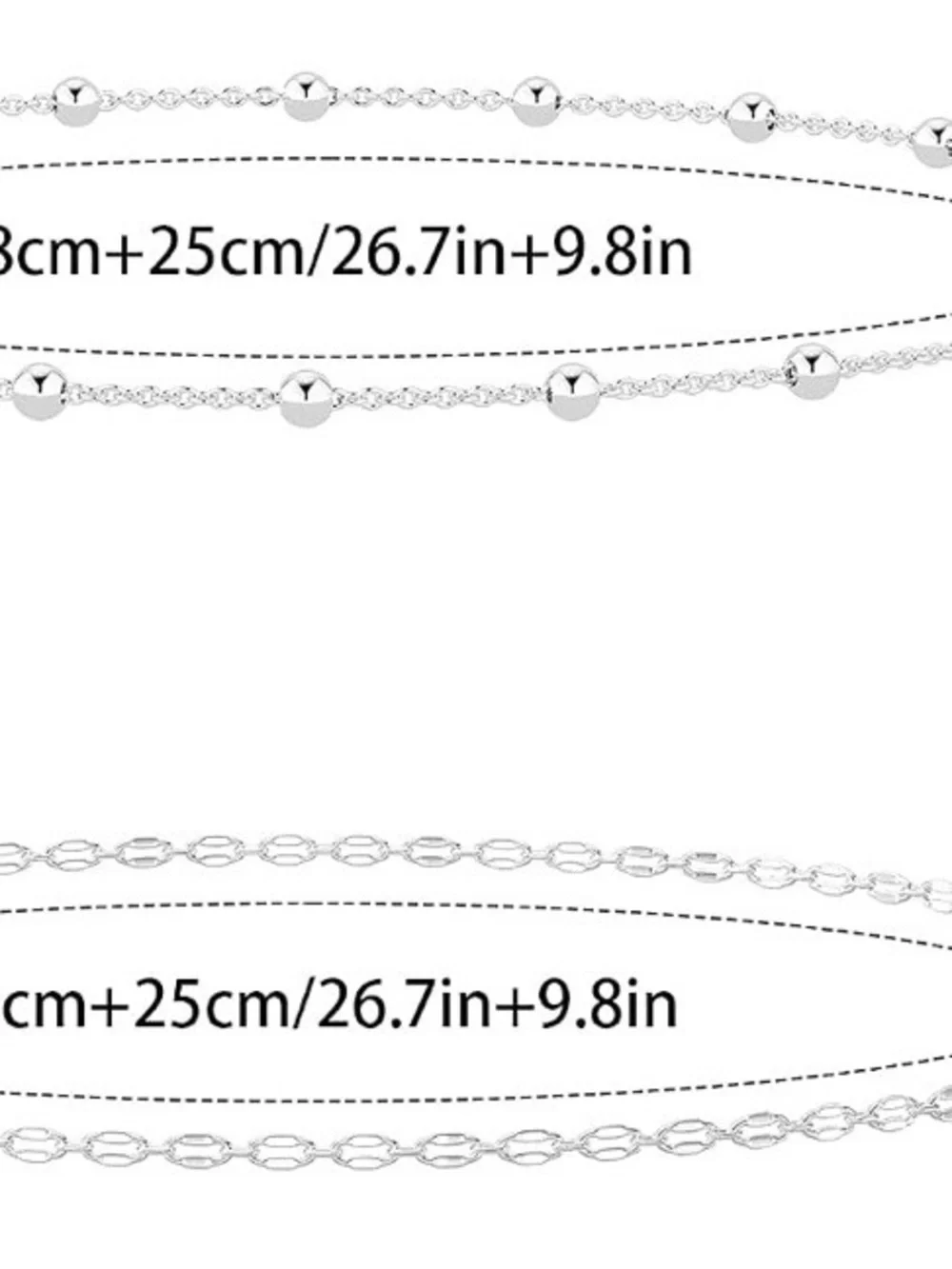 Shell Belly Chain - Silver (just the bottom one)